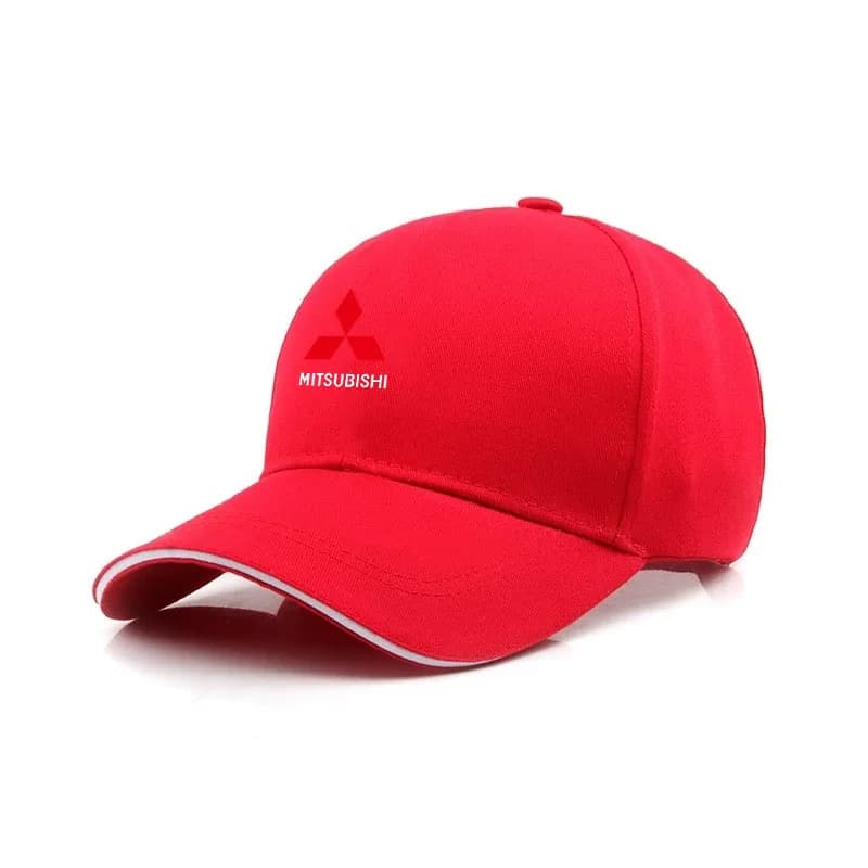 Car Logo Snapback Baseball Cap Adjustable Casual Hats for Mitsubishi ASX Chaveiro Lancer EX Outlander Pajero