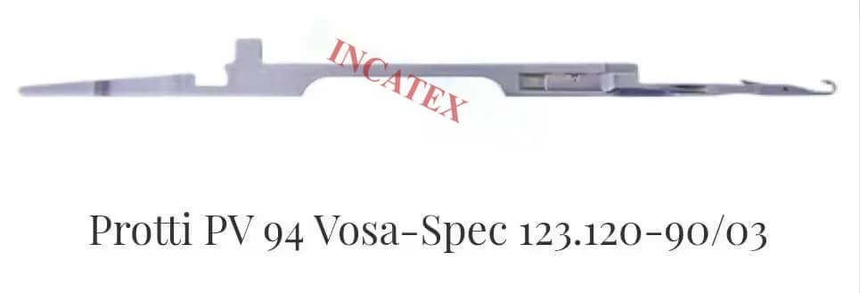 300 Pezzi Aghi Originali Neetex o TR Vosa-Spec 123.120-90/03 per Macchina da Maglieria SHIMA SEIKI Protti, Ago 7G/8G