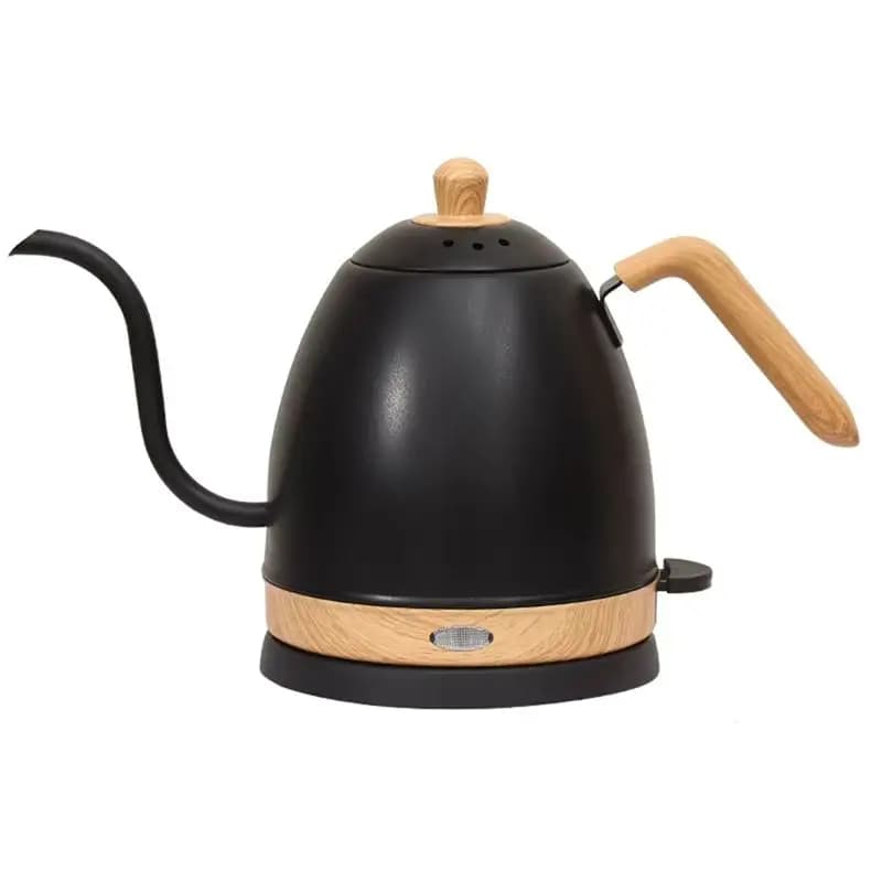 Bollitore Elettrico ABRB-Tea Gooseneck in Acciaio Inox di Grado Alimentare con Beccuccio Sottile, Nuovo Stile, Spina EU