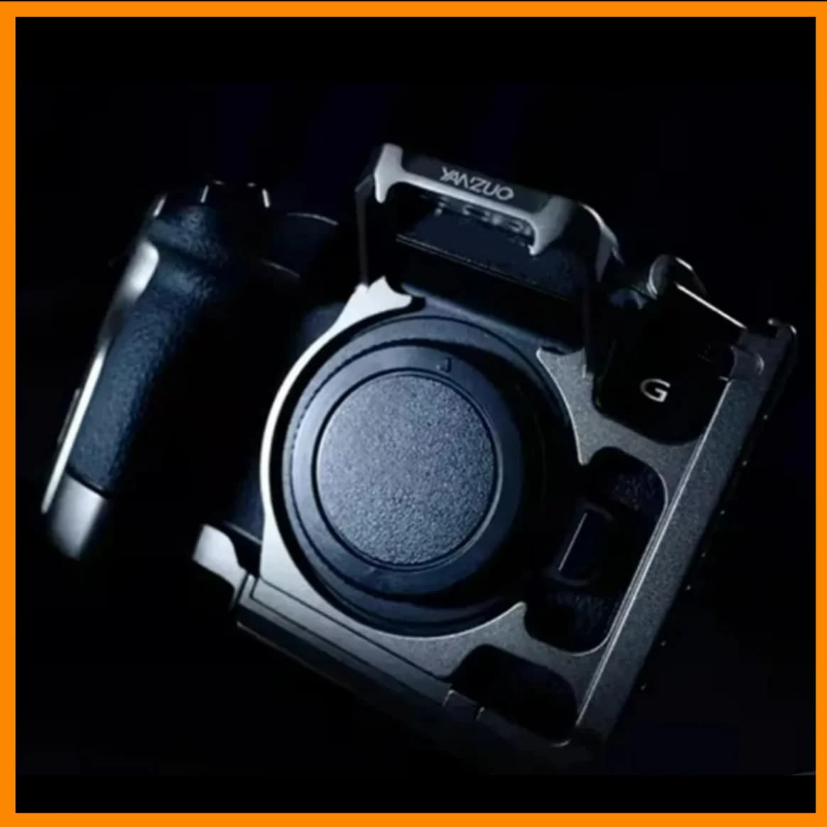 YANZUO Aluminum Alloy Camera Sand for Panasonic LUMIX G95D G97, metal camera expansion frame G95
