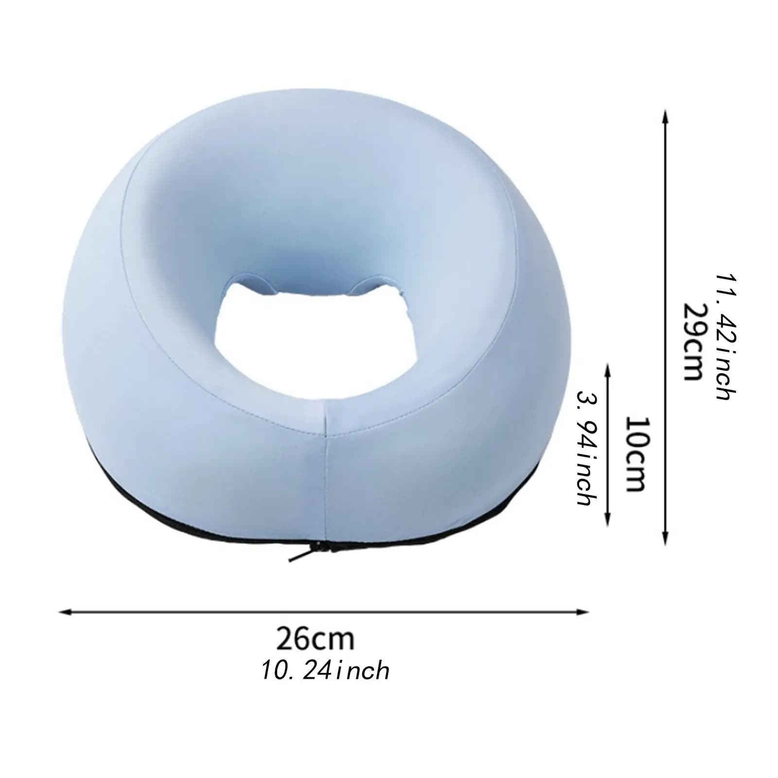 Cuscino per il viso con fodera rimovibile, per salone di bellezza, ufficio, casa, SPA, letto