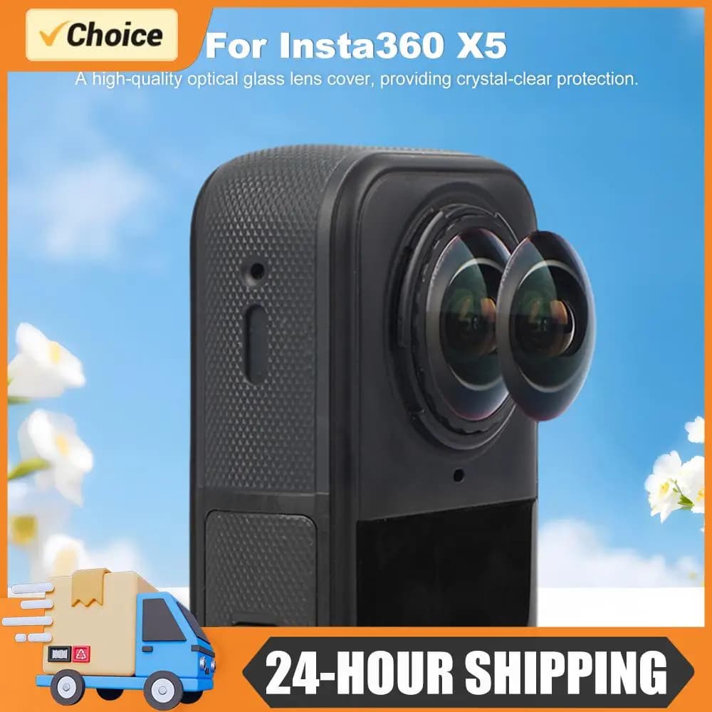 Kit di Riparazione Lenti Pratico, Kit Lenti Sostituibili con Adattamento Ottico Perfetto, Installazione Fai-da-Te per Accessori Lenti Action Camera X5