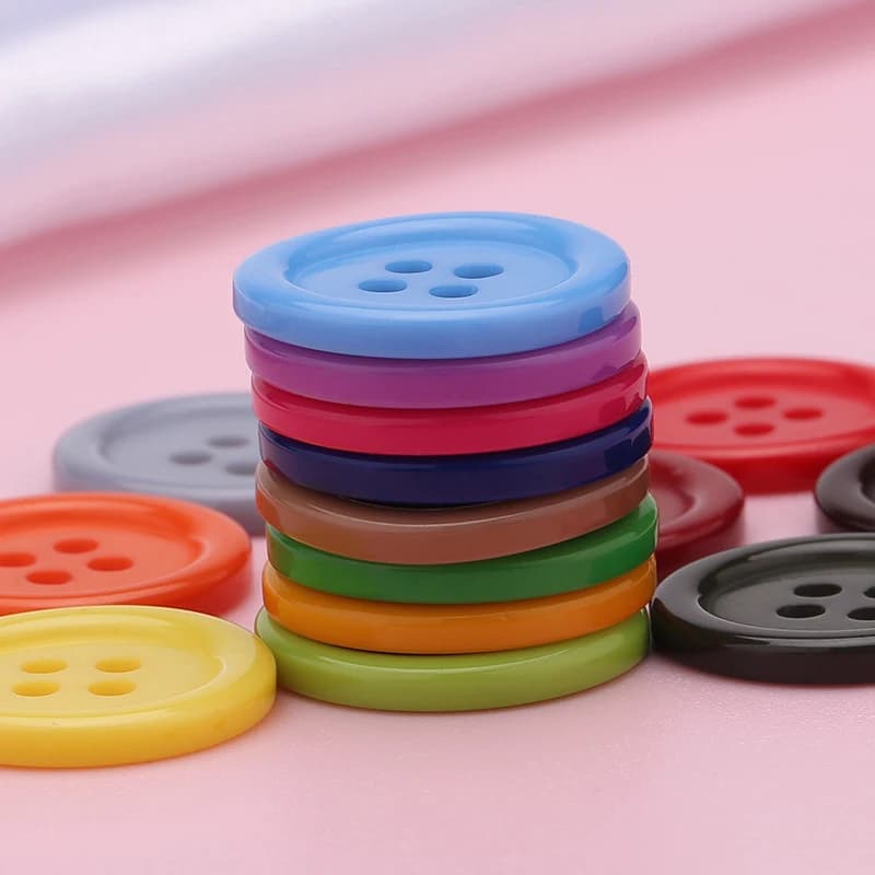 30 pezzi 9-30mm bottoni rotondi multicolori bottoni in resina da cucire per vestiti fai da te maglione cappotto camicia abbigliamento accessori scrapbooking