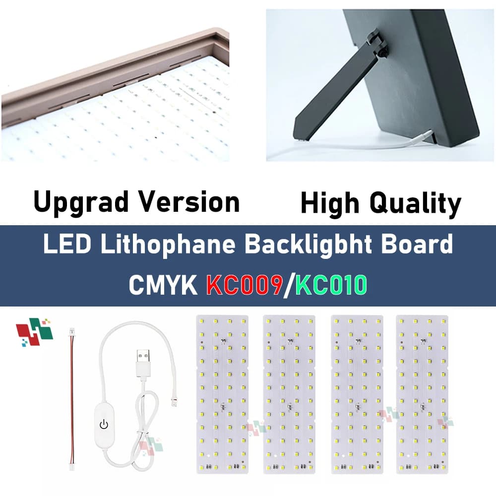 Lithophane CMYK PLA Filament 3D FDM Printer Filament for 3d print photos photo frame Back Light Plate 1.75mm pla Lithophane