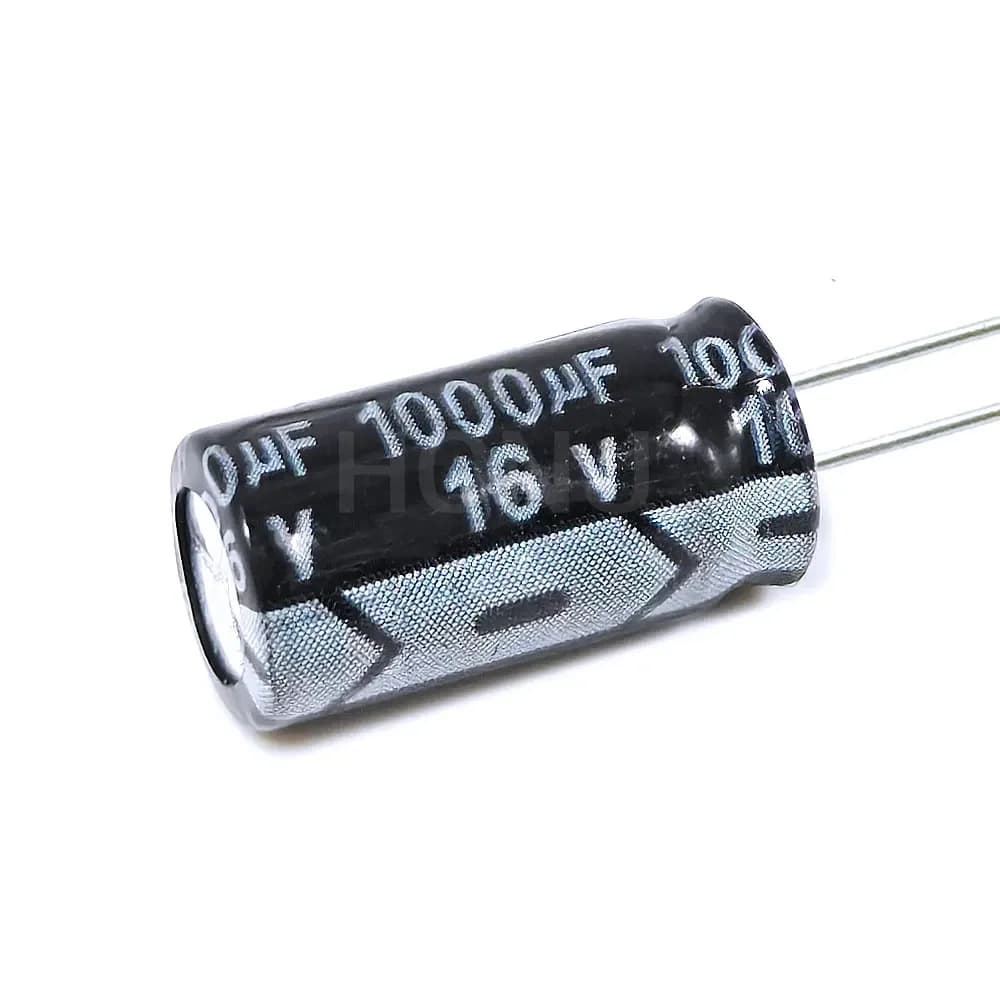 10PCS 1000uF 16V 1000MFD 16Volt 8*16mm Condensatore Elettrolitico In Alluminio Radiale 1000mf16v 1000uf16v 16v1000mf 16v1000uf ±20% ​