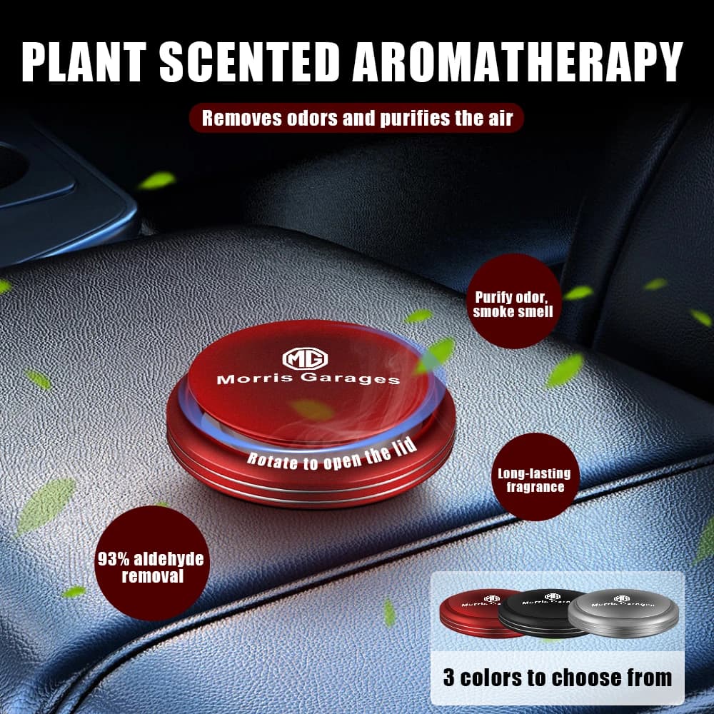 Car Dashboard Aromatherapy Deodorant for automatic environments Remove odors Tools Accessories for Morris Garages MG ZS 5 7 6 Cyberster MG4 EV ES5