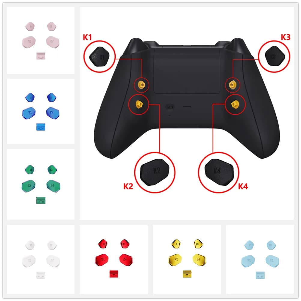 EXtremerate Hope Remap Kit riprogettato K1 K2 K3 K4 pulsanti posteriori pagaie e interruttore a levetta per Controller Wireless Xbox Core