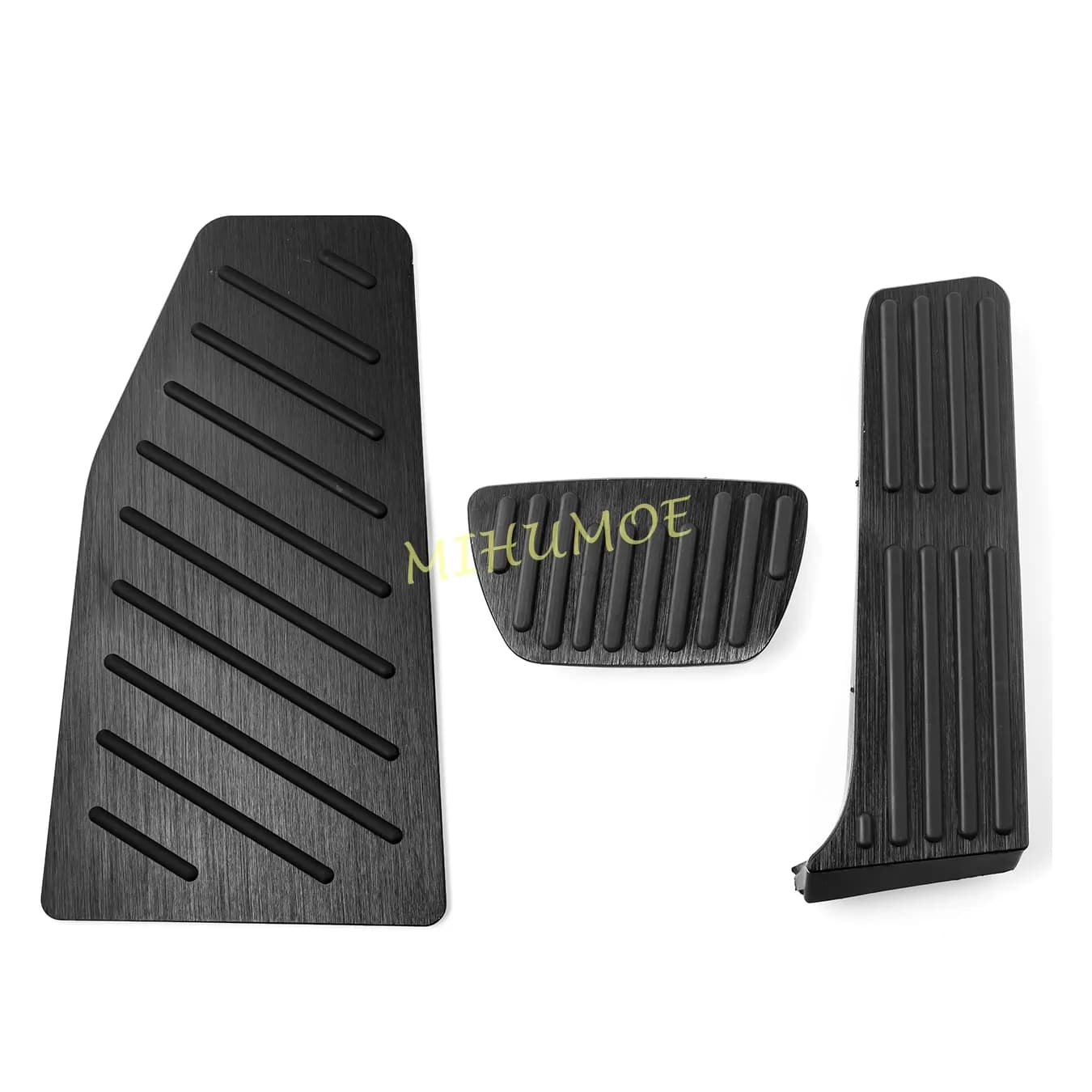 Per Toyota RAV4 2019 2020 2021 Copripedali in Lega di Alluminio Nero per Poggiapiedi, Freno e Acceleratore Accessori LHD