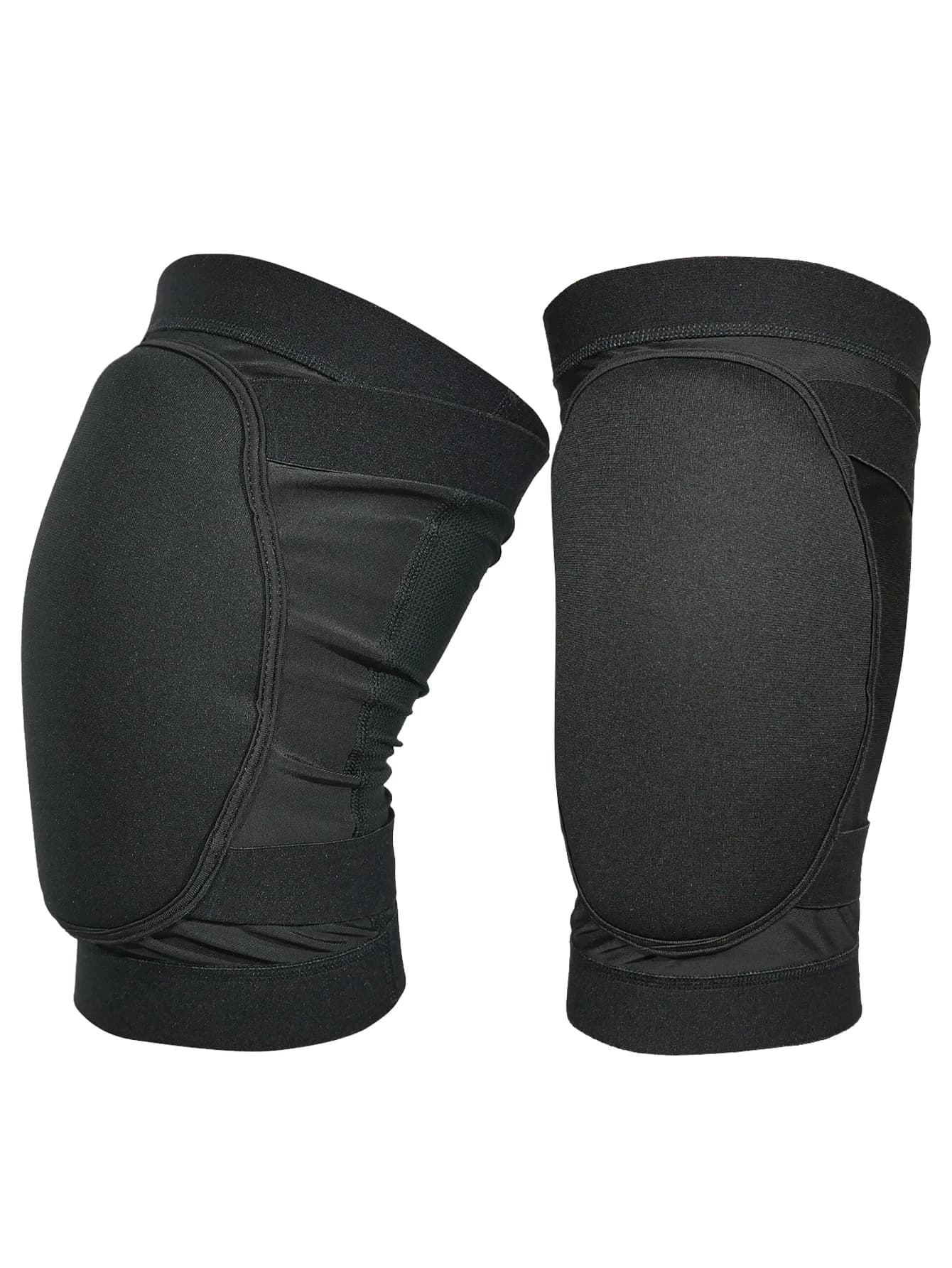 AVIVOR 2 ginocchiere spesse da pallavolo per adulti, supporto per ginocchiera con fascia elastica e antiscivolo per basket, yoga, wrestling