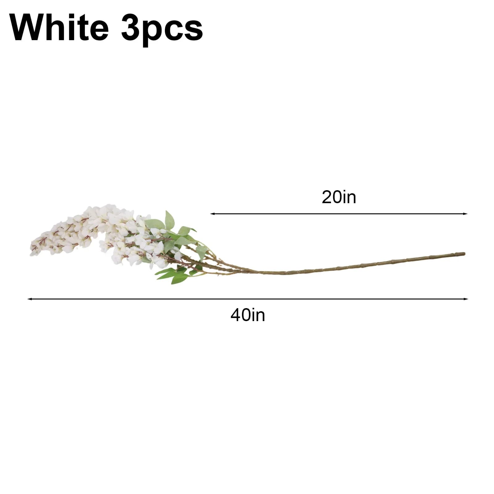 Indoor Decoration 40in Artificial Floral Garland Artificial Hanging Garland Hanging Plant Decor Party Decoration