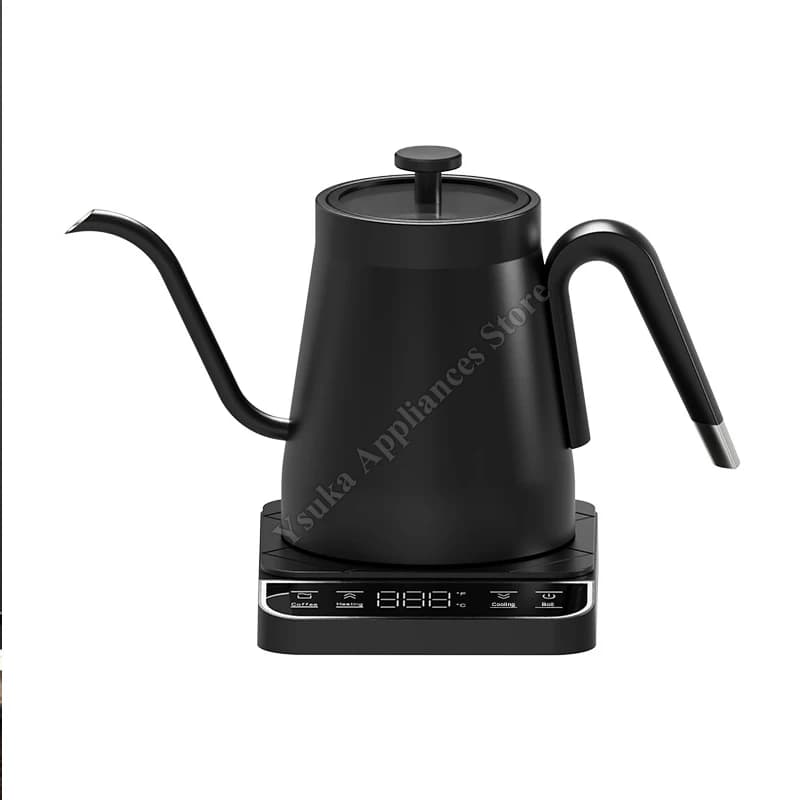 Coffee maker Intelligent electric kettle Slender mouth Swan collar Temperature control Kettle at constant temperature hand washed