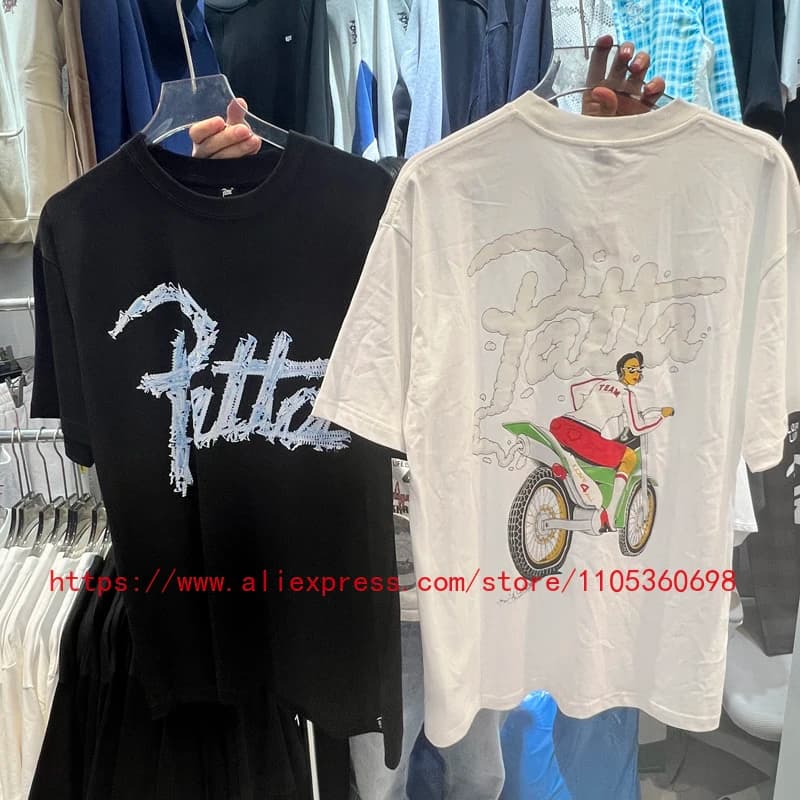 2026 New PATTA T-shirt Summer Fashion Short Sleeve PATTA Casual Men's T-shirt