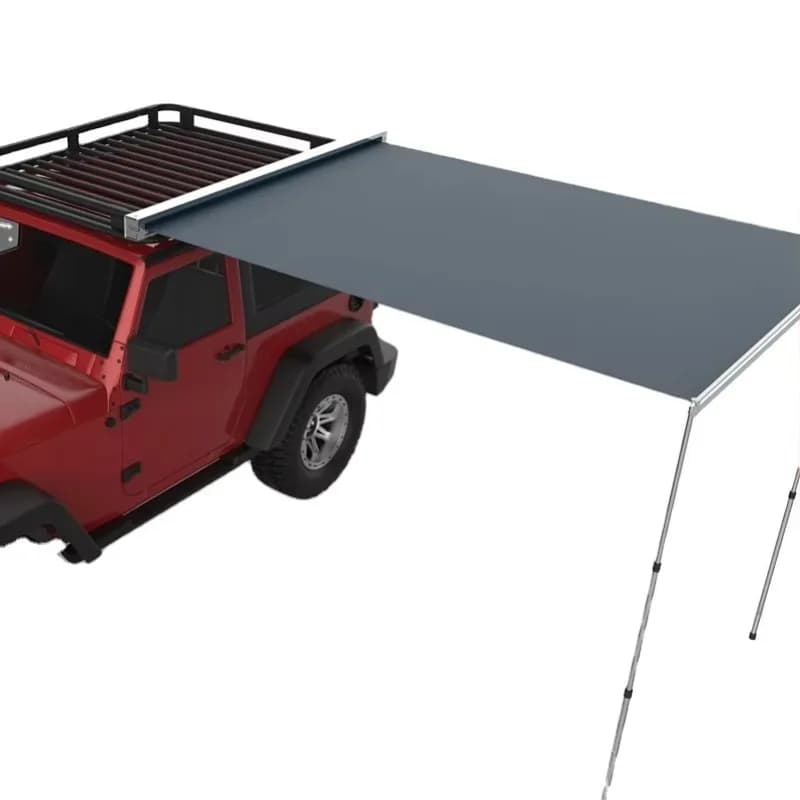 2023 New Aluminum Cover Retractable Offroad 4x4 Roof Car Side Awning Tent For Outdoor Camp
