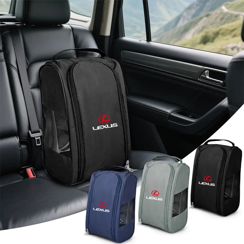 Borsa portatile per scarpe da golf, traspirante, antipolvere, tasca per scarpe da calcio, tennis, per Lexus LS LC IS350 ES300h ES300 IS250 IS220d RX
