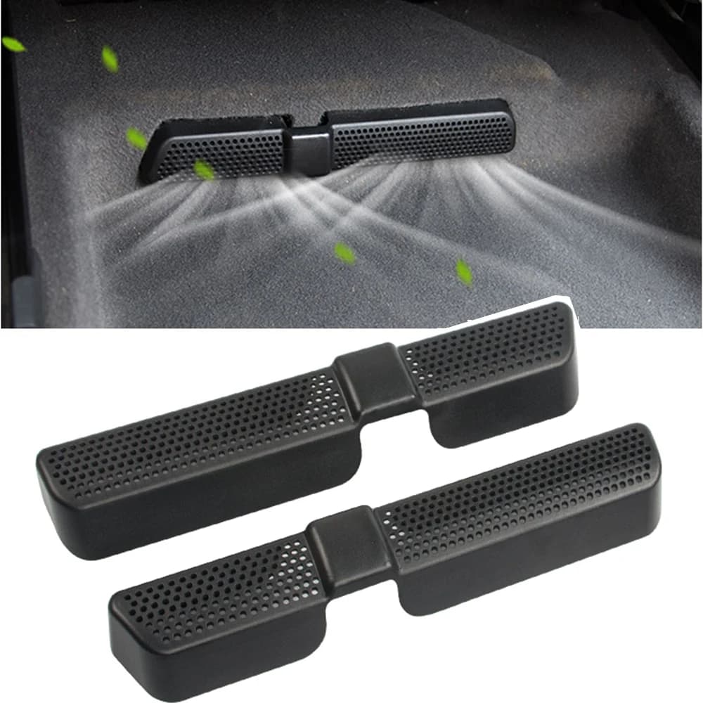 Pop 2 pieces for Skoda Kodiaq for SEAT Ateca for VW Tiguan Mk2 exhaust cover air cover air outlet air car grill sticker car accessories