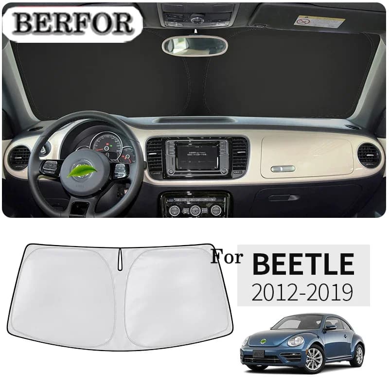 Car Styling Nano-Isoltatore Parabrezza Parasole Finestra Anteriore Parasole Visiera Accessori Auto Per Volkswagen VW Beetle 2012-2019