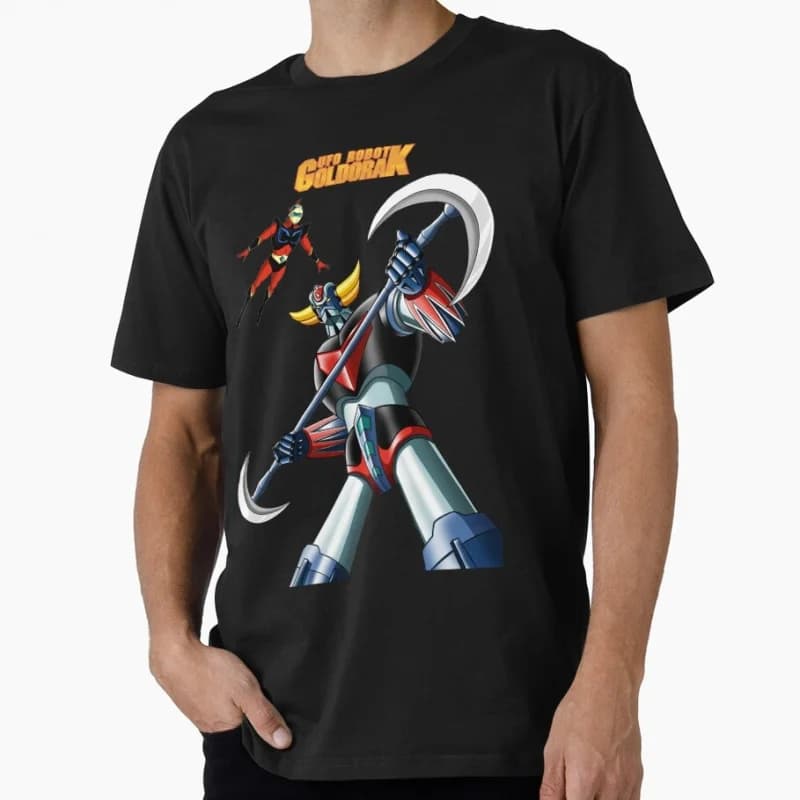 Goldrake 1224 UFO Robot Grendizer Anime Gift t-shirt Japan Manga Robot Mecha Graphic tee Y2K Clothes Tutte le taglie S-6XL