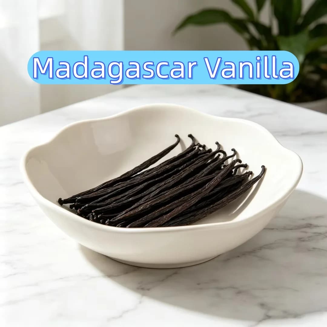 Bastoncini di incenso alla vaniglia naturale del Madagascar, 14-17 cm, aroma a lunga durata, confezione da 10/20 per un'atmosfera accogliente in casa