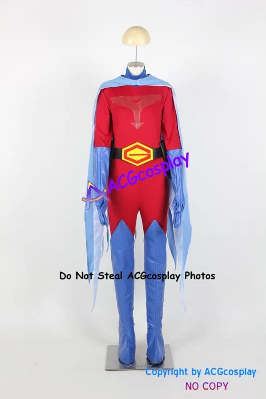 Gatchaman Jason Cosplay Costume acgcosplay Include Boots Covers and Big Belt Buckle Prop