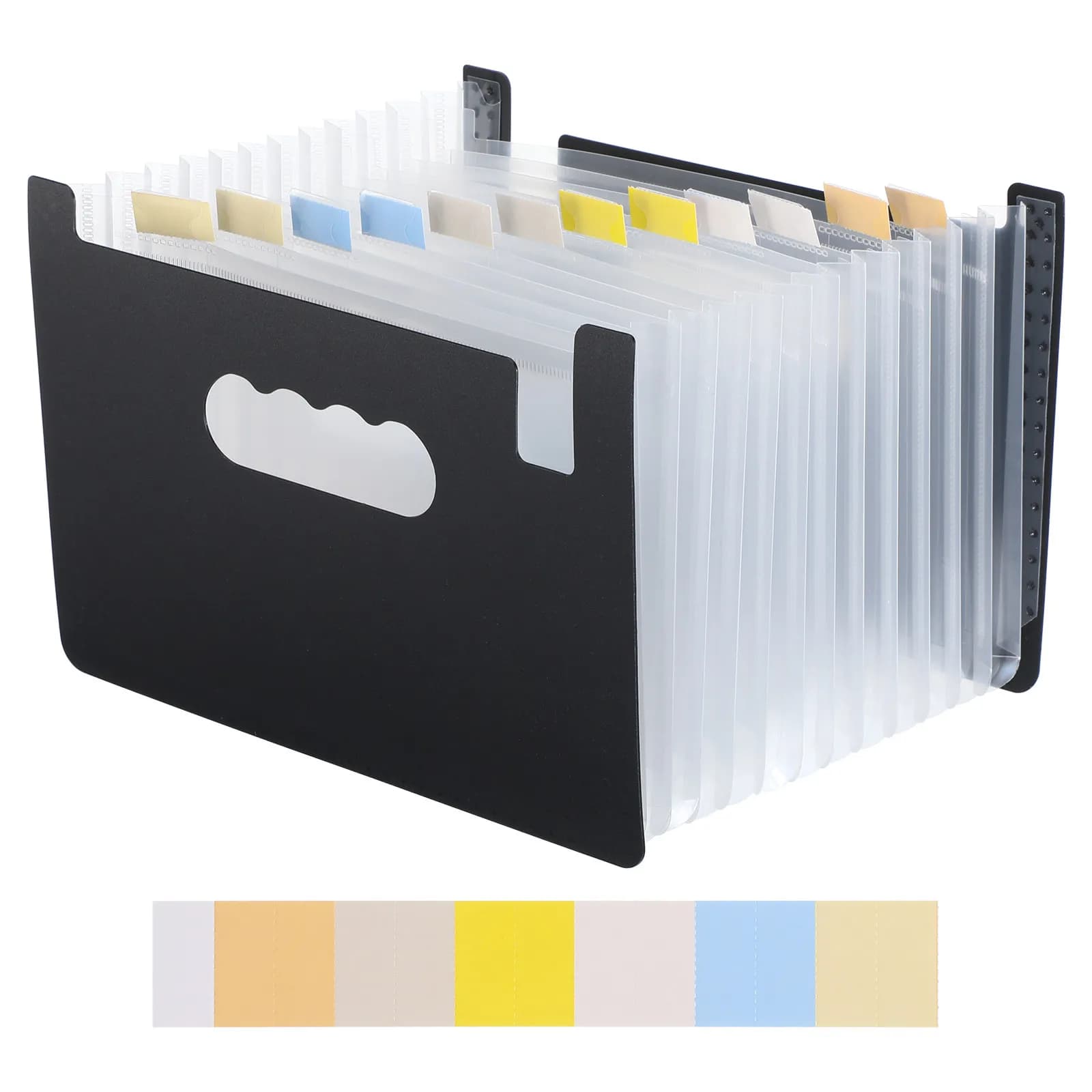 Organizzatore Multifunzione per Coupon, Cartelle e Ricevute, Borsa Portadocumenti da Ufficio, Organizzatore Portatile per Biglietti