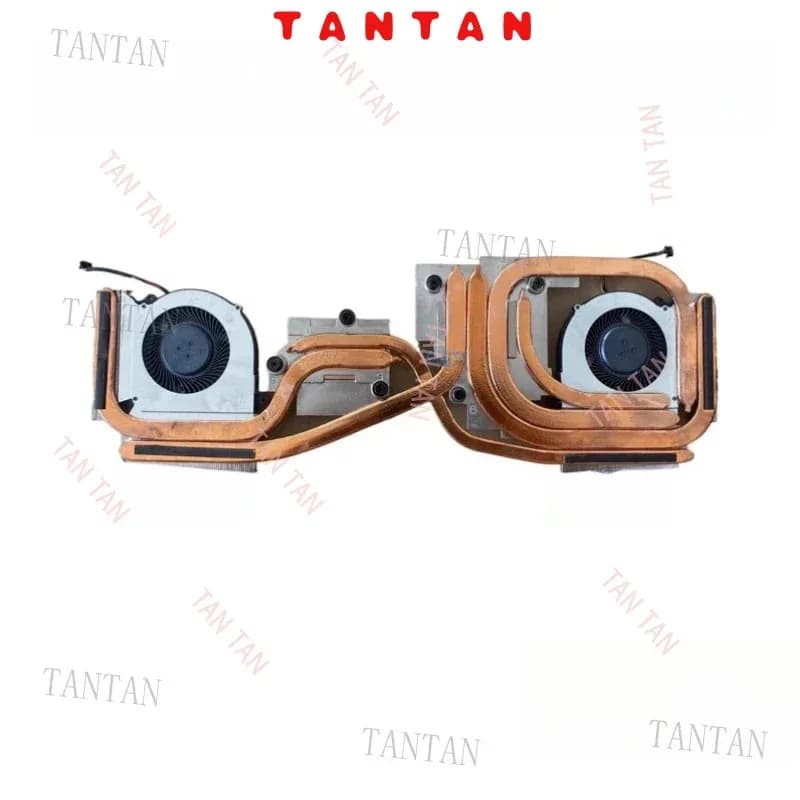 WYORESY Utilizzato per GE66 GP66 GL66 MS-1541 1542 Del Computer Portatile N453 N454 CPU GPU Modulo Termico Ventola Di Raffreddamento Con Dissipatore di Calore HAO
