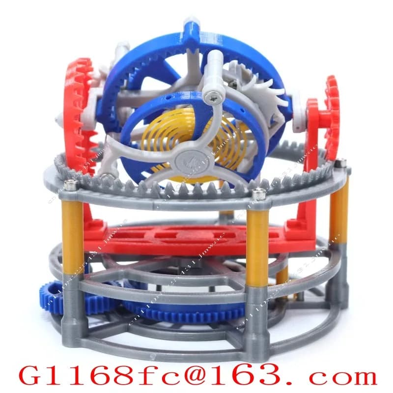 Model 3D Printing Mechanical Pendulum Internal Structure Principle