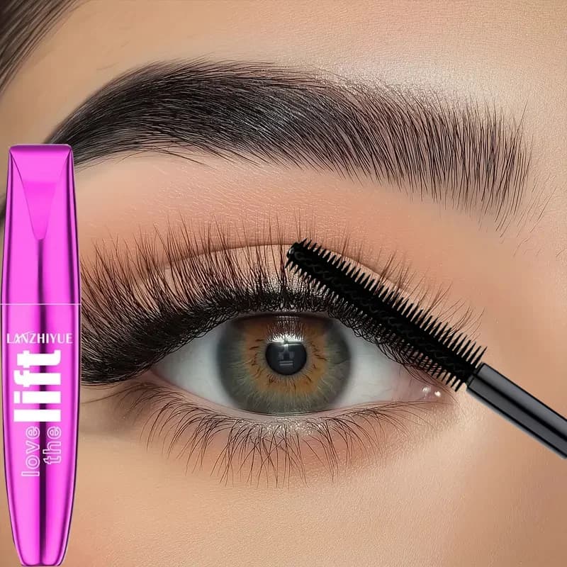 1PC Mascara waterproof and sweat resistant, dense, slender, without smearing