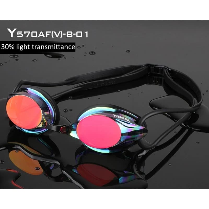 Professional Racing Swimming Goggles Uv Protection Hd Waterproof Anti-Fog Competition Swimming Glasses Unisex