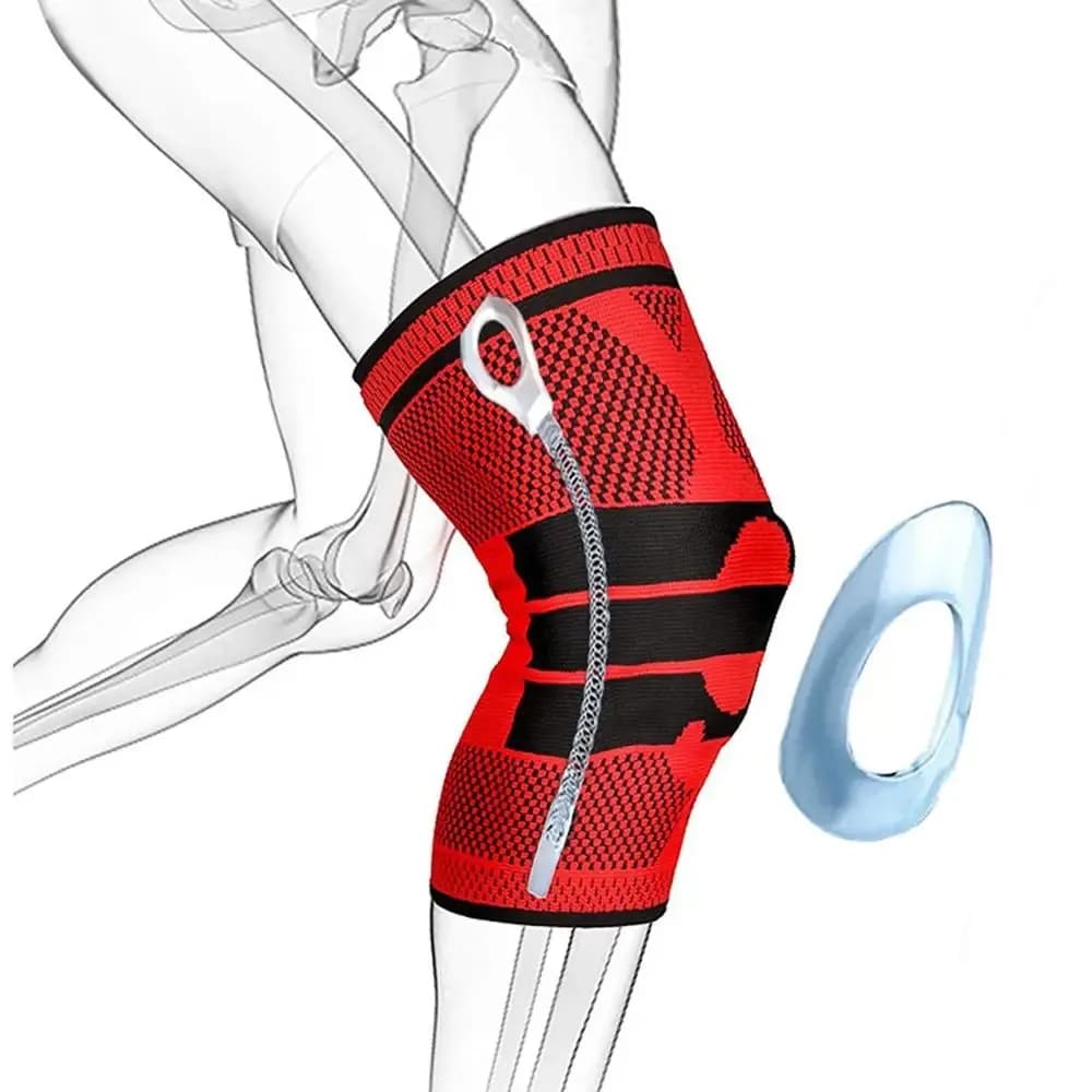 1 Pezzo Ginocchiera Professionale Imbottita per Crossfit e Pallavolo, Supporto per Articolazione del Ginocchio, Protezione Sportiva per Rotula