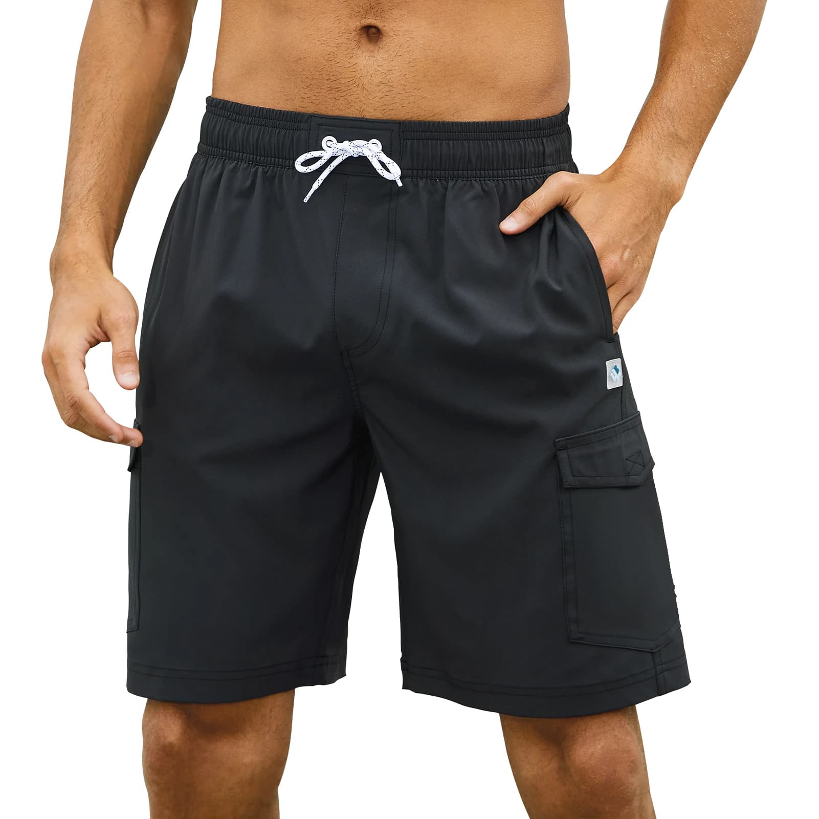 WILDBREATH Men's 9" Swim Trunks UPF 50+ Quick Dry Beach Board Shorts with Mesh Lining Lightweight Bathing Suits