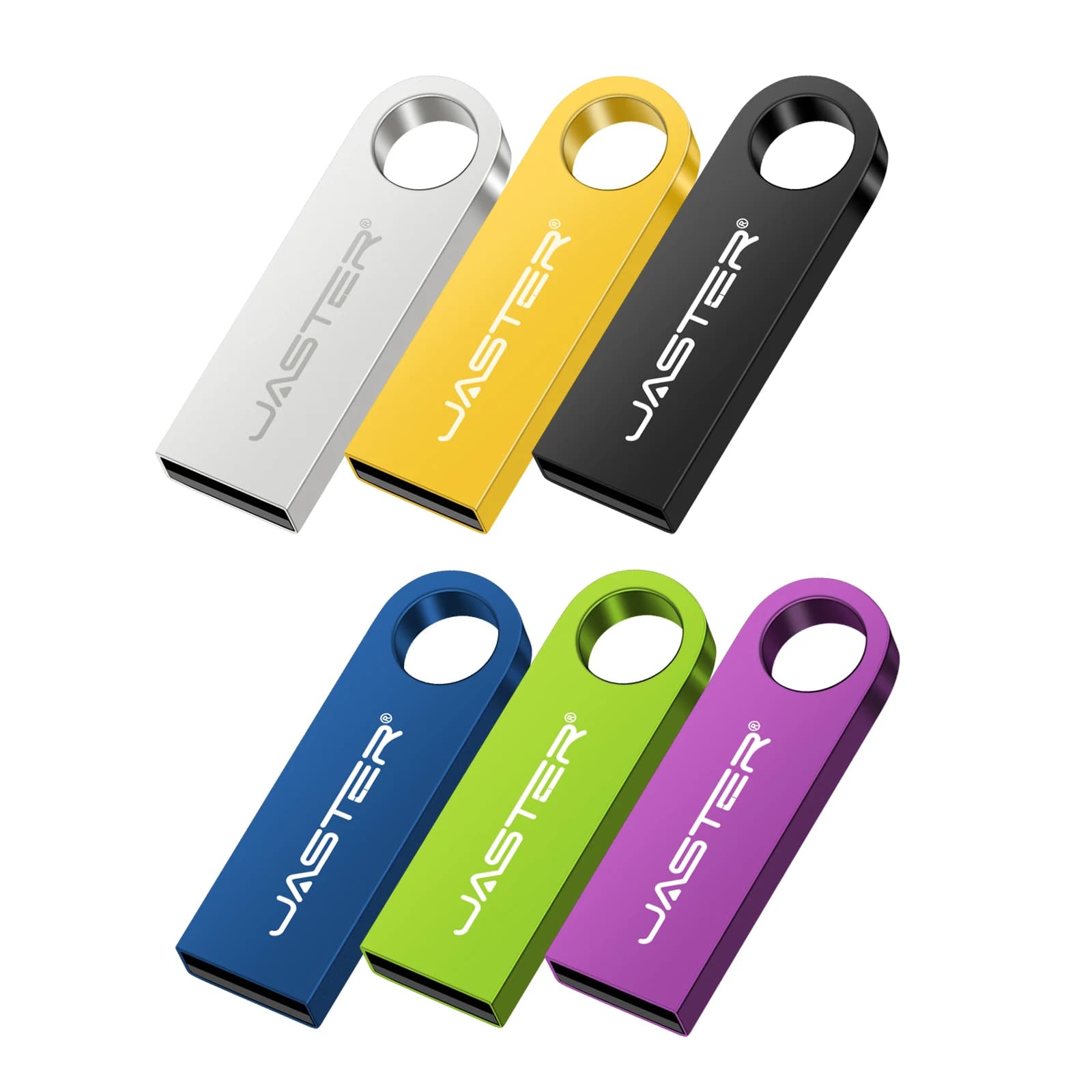 Chiavetta USB 3.0 Mini penna in metallo Dirve Memory Stick Dispositivo di archiviazione Cle Chiavetta USB Pendrive USB3.0 128GB 64GB 32GB 16GB 8GB 4GB