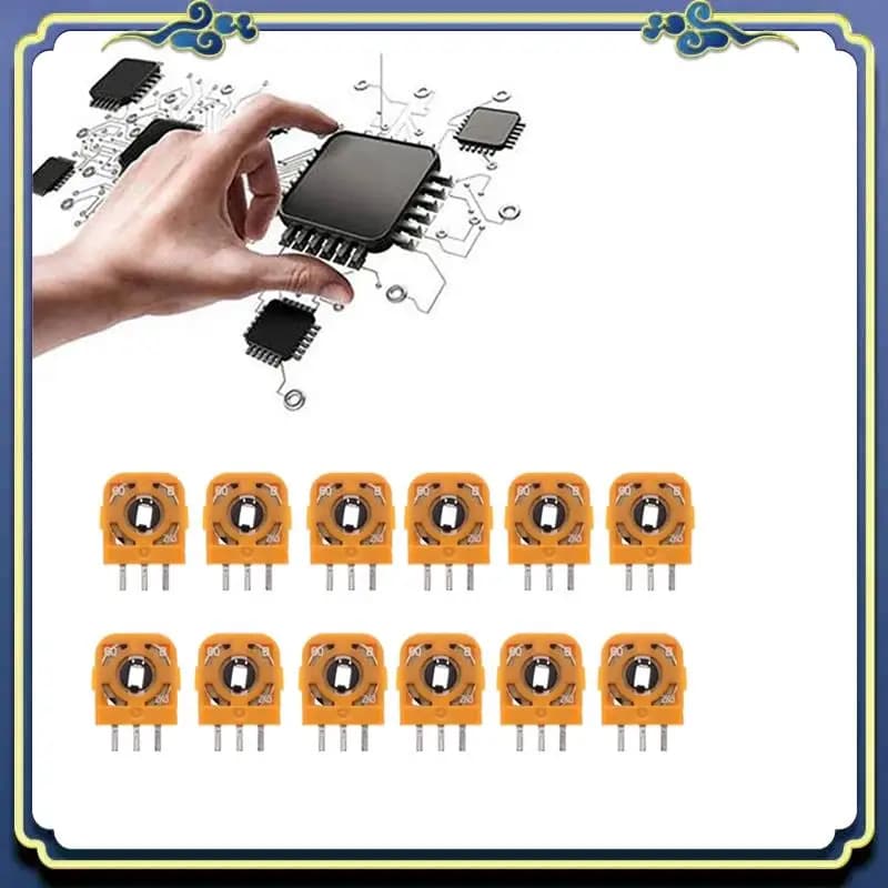 A86P-30PCS Joystick Potenziometri Modulo Sensore Kit Accessori Per Controller PS5 2.3Kohn 3D Thumbstick Asse Resistenze Riparazione