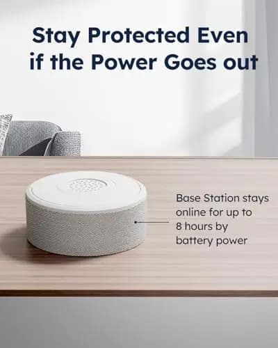 Kit Allarme Porta Smart WiFi, Sistema di Sicurezza Wireless in 8 Pezzi con Avvisi App, Compatibile con Alexa