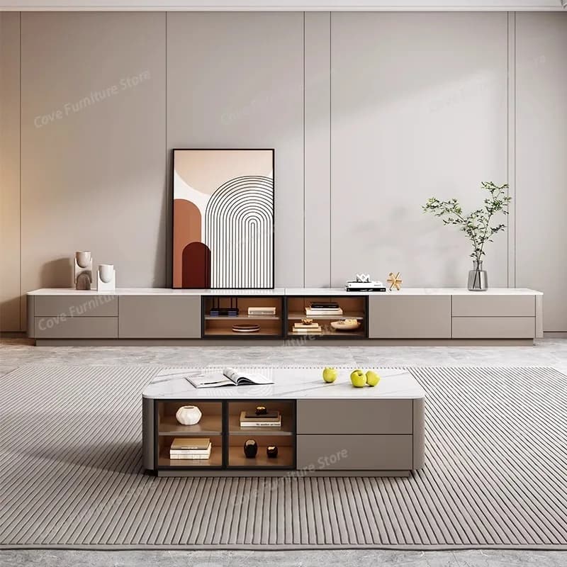 Monitor Floor Tv Stands Minimalist Movies Aesthetic Filing Tv Table Storage Luxury Modern Designer Archivadores Home Furniture