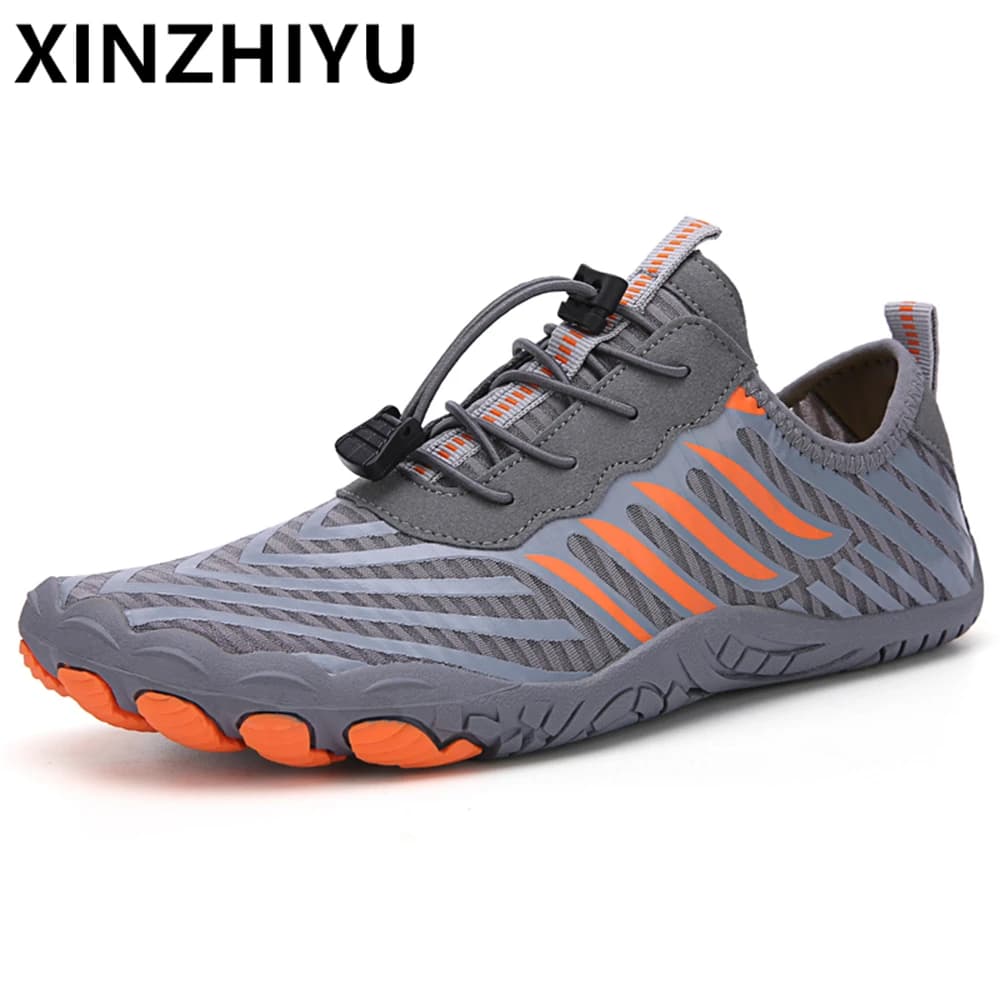 Scarpe da acqua ad asciugatura rapida per uomo, scarpe da acqua leggere per attività all'aperto, per nuoto, fitness, ciclismo, traspiranti