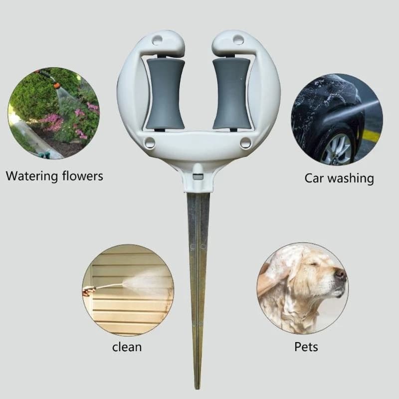 Guida per il tubo del giardino Spikes Roller Outdoor Yard Garden Irrigation Posizionamento