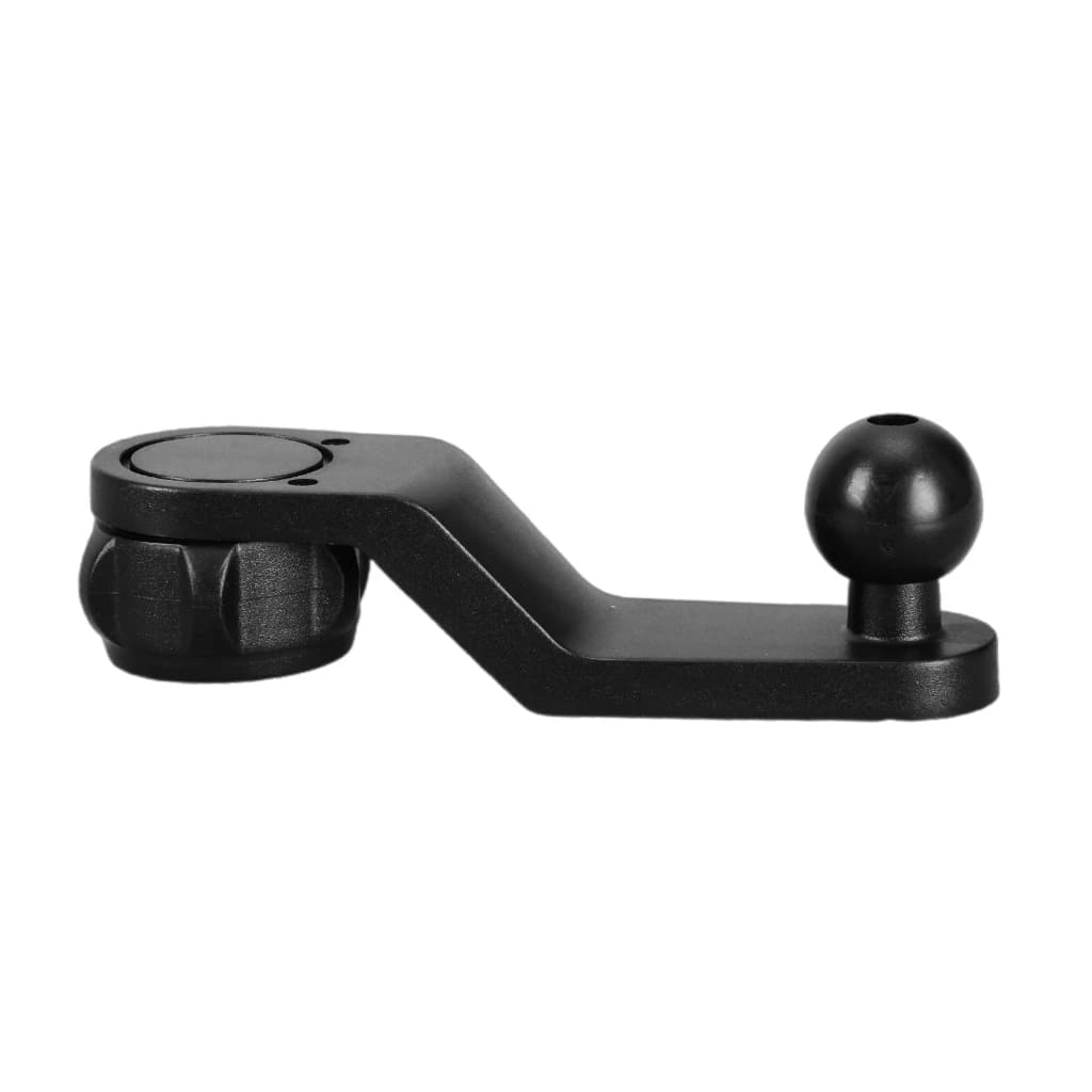 Extension arm with 17 mm spherical joint, rotating bracket, extension rod, male female head adapter for phone support with car socket