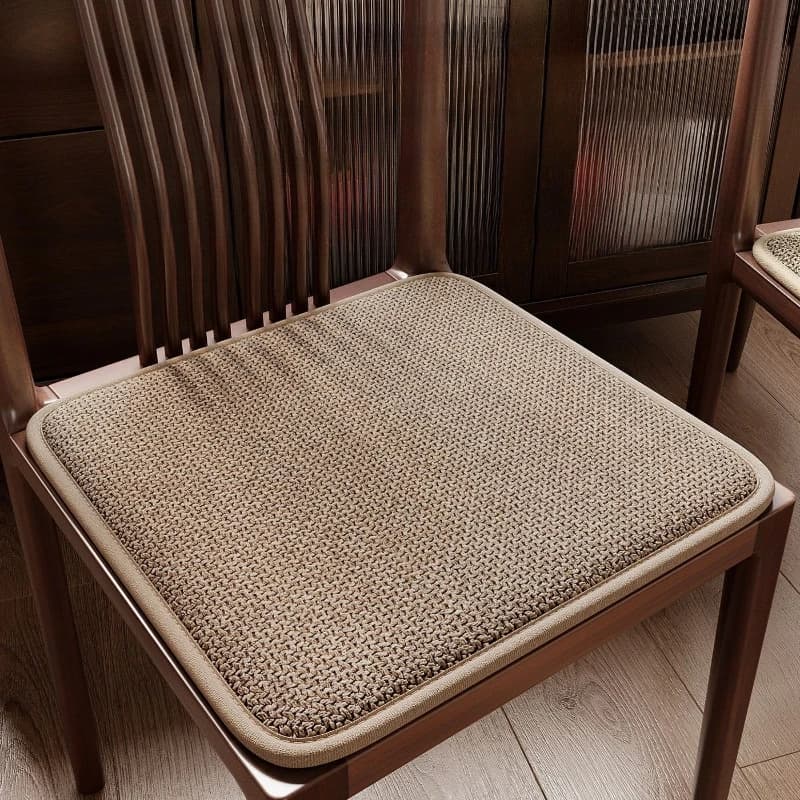 Cuscino per sedia in memory foam spesso 1,5 cm, morbido, antiscivolo, per sala da pranzo, ufficio, cucina, sgabello, decorazione per la casa