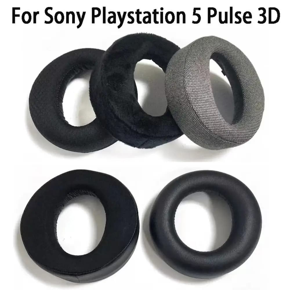Parts Earmuff Gaming Headset Ear Pads Foam Sponge Ear Cushion Replacement For Sony Playstation PS5 Pulse 3D Wireless Headset