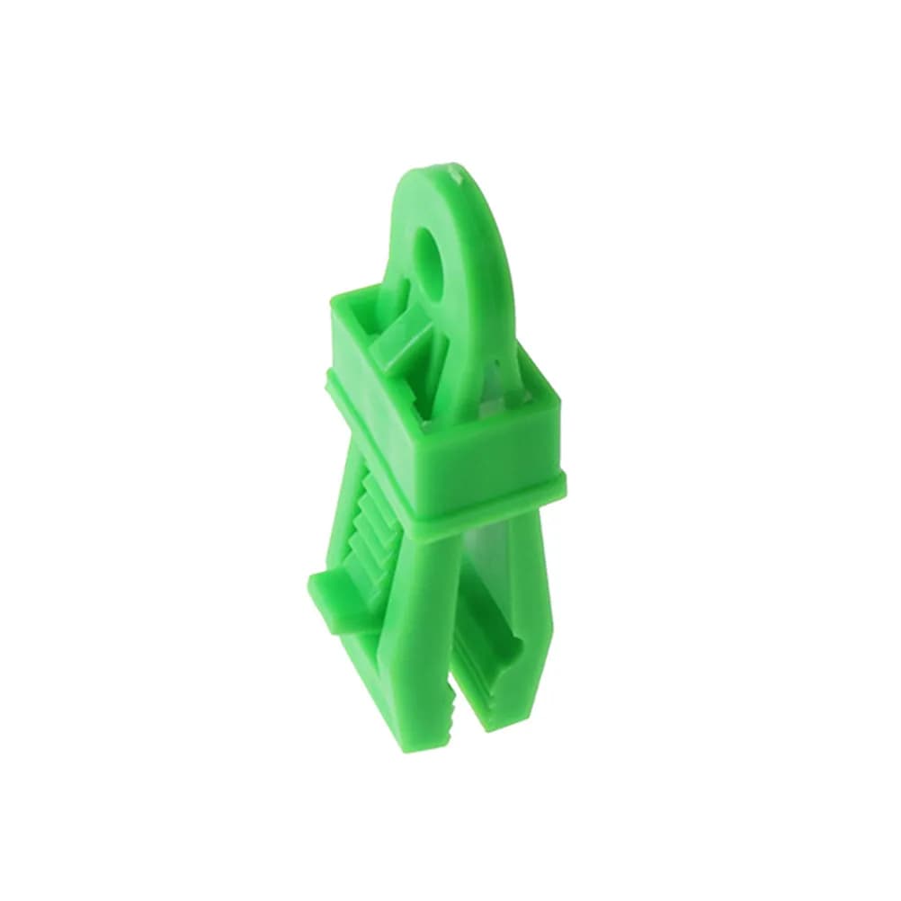 10 Pezzi Morsetti per Tenda in Plastica Resistente a Dente di Squalo, Fermagli per Teli, Fissaggi per Tende da Campeggio e Gazebo