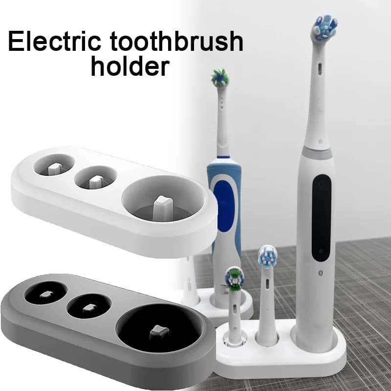 Electric toothbrush holder, spare support base compatible with Oral B toothbrush, brush organizer to store the bathroom
