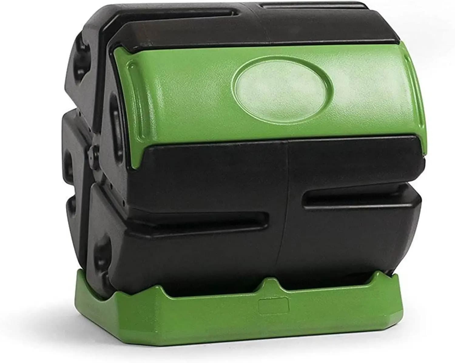 Contenitore per compost con rotelle per esterni - Compositore da giardino caffiante da 37 galloni, facile da usare e durevole
