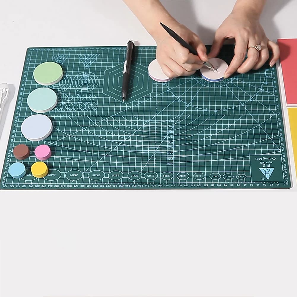 A2 A3 A4 A5 Cutting Mat, Self-Repairing Double-sided Table Mat, Cutting Mat 90x60cm, Self-repairing Carpet for Fai-da-da- Rotative Processes ♪