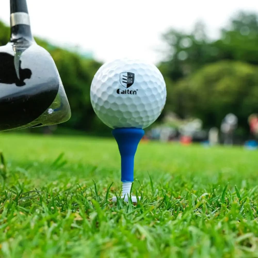 T-shirt per palline da golf ad altezza regolabile da 5 pezzi, mini rack per allenamento da golf riutilizzabile, aiuti per l'allenamento durevoli, magliette per il limite del golf