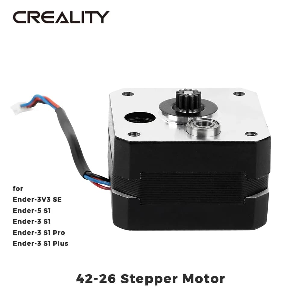Motore passo-passo Creality 42-26 Ingranaggio SMF4043 da 0,84 A e cuscinetto 684ZZ per stampante 3D Ender-3V3 SE/Ender-5 S1