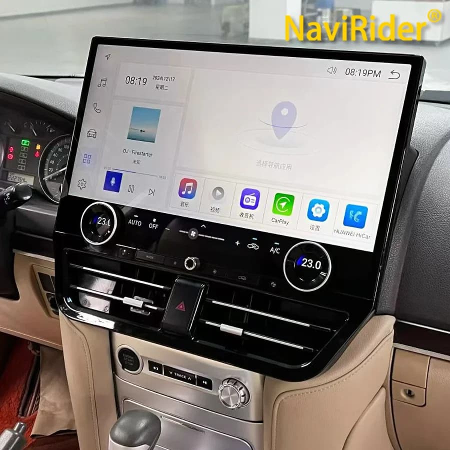 19.8 "Great Qled Smart Screen For Toyota Land Cruiser 200 LC200 2008-2021 Android Auto Radio Stereo Video Player Carplay 2 Din
