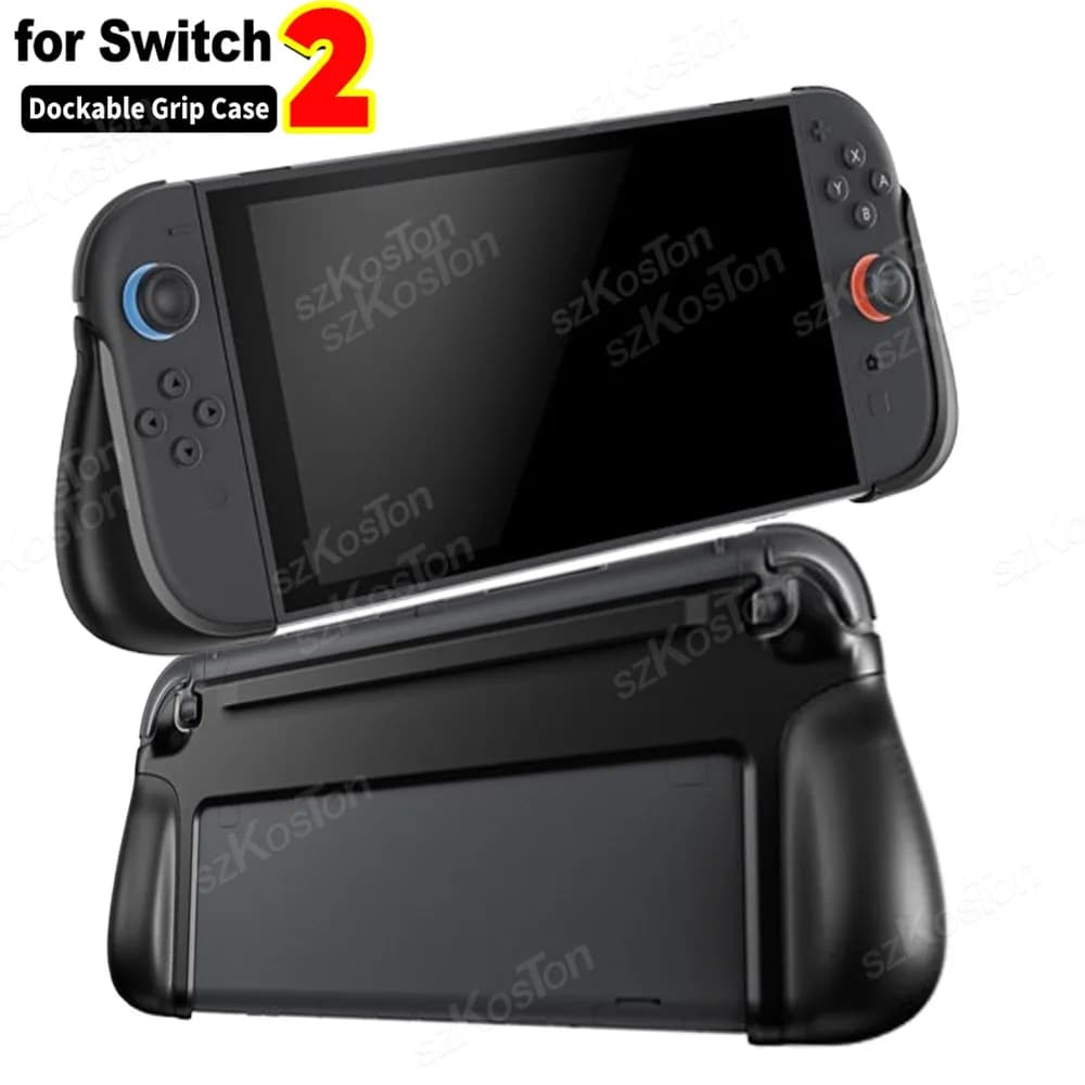 Custodia con impugnatura agganciabile per console di gioco Switch 2 Maniglia ergonomica antiscivolo per accessori di giochi Switch2