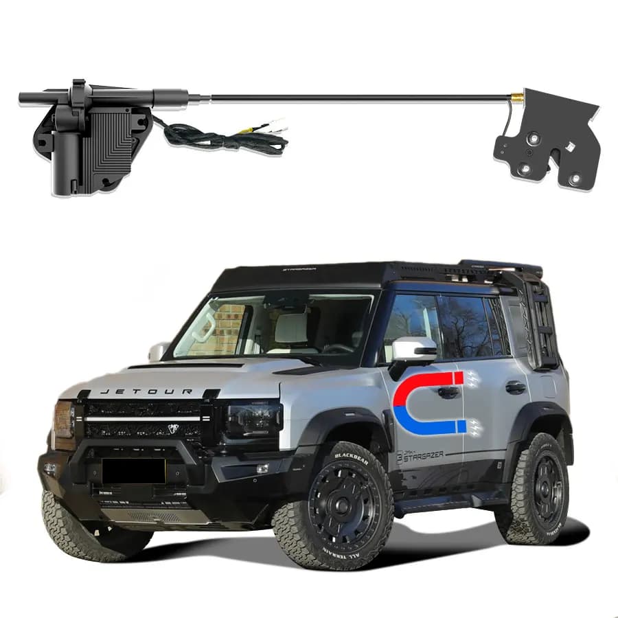 Nuove porte di aspirazione elettriche per Chery Jetour Traveler T2 2024 MX-9286 parti di aggiornamento per auto con blocco a vuoto