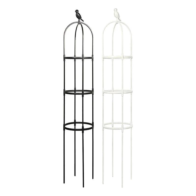C 1Set Climbing Plant Trellis Garden Support Cages For Flowers Plants Support Frame Trellis Climbing DIY Flower Vines Pot Stand