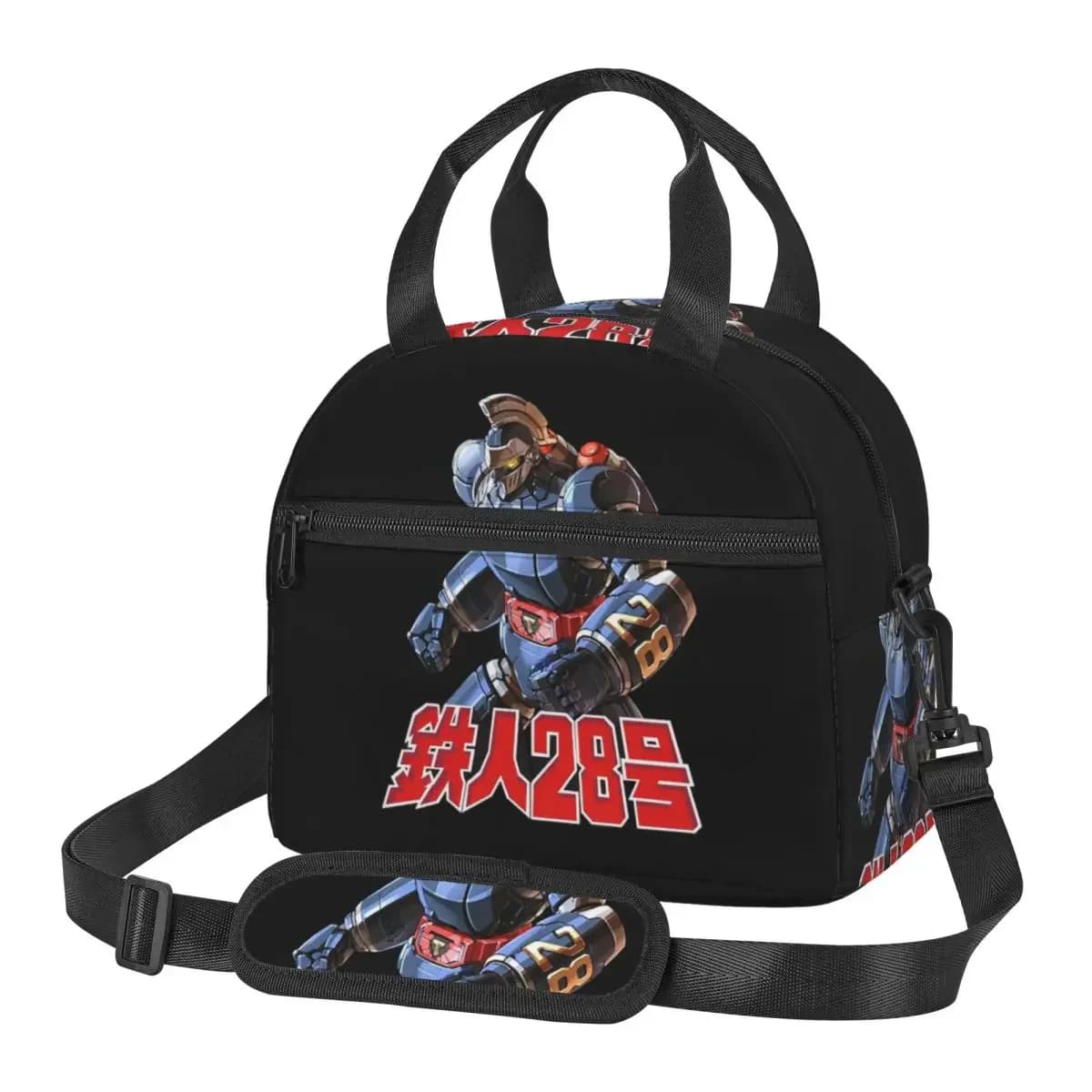 Borsa termica per il pranzo Casual Tetsujin 28 Robot per donna, contenitore per alimenti da picnic, contenitore termico per il pranzo